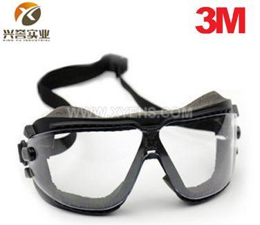 3M 16618 防塵護(hù)目鏡（透明鏡片，防霧）